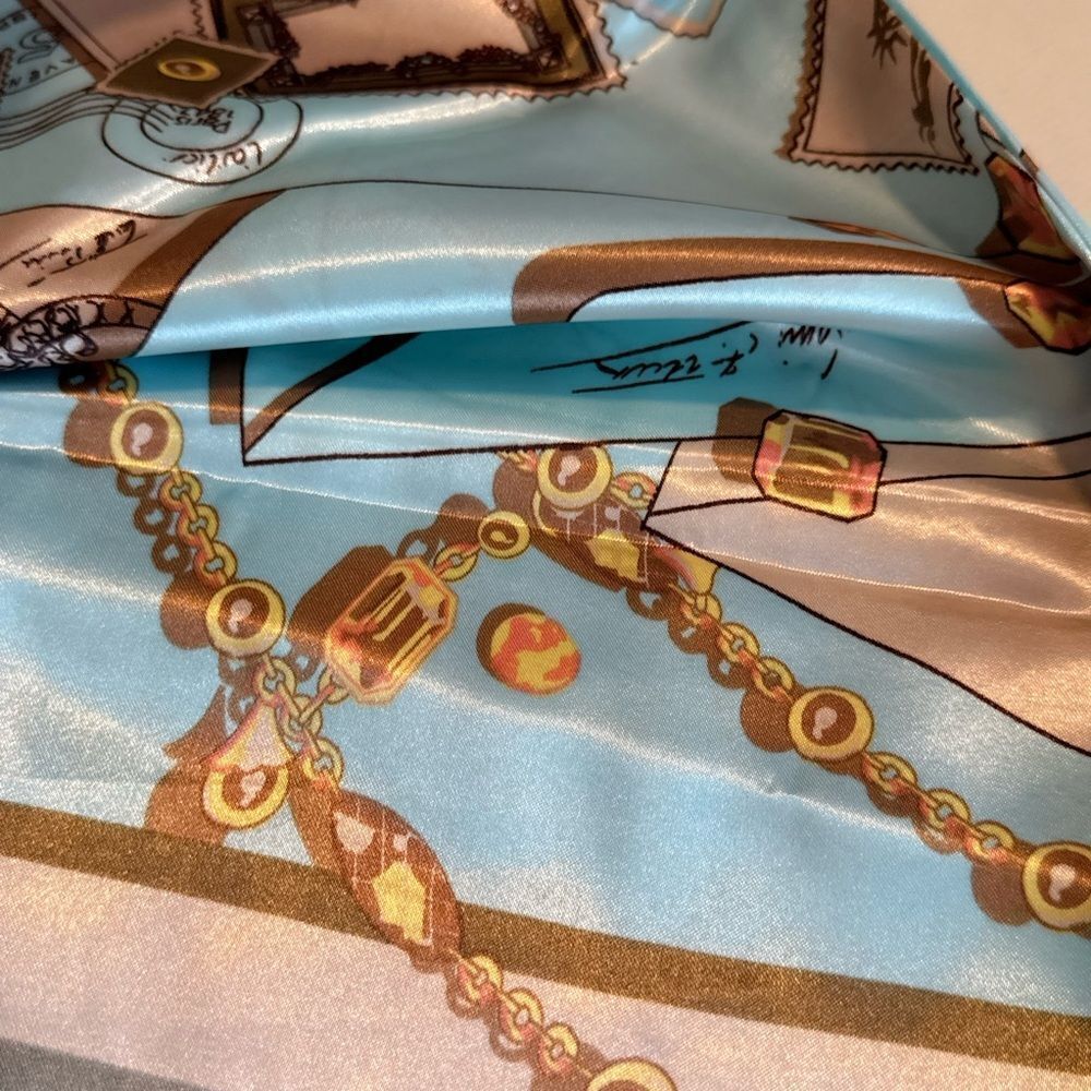 Boho summer Scarf H2 - Picture 4 of 5